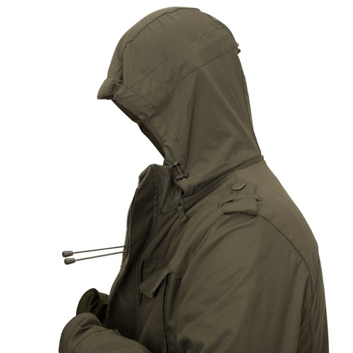 Helikon - Vojenská bunda Covert M65 - zemitě hnědá/černá - KU-C65-DC-0A01A