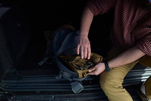 Helikon - Adaptér se suchým zipem Insert MOLLE Adapter 2 - Cordura - Shadow Grey - IN-MA2-CD-35