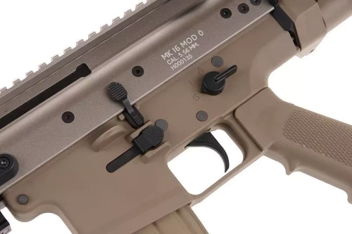 EC - AEG replika karabiny SCAR-L MK16 MOD 0 - Tan - WET-01-005926