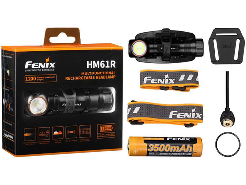Fenix - Nabíjecí LED čelovka HM61R- 1200 lm - 3500 mAh - HM61R