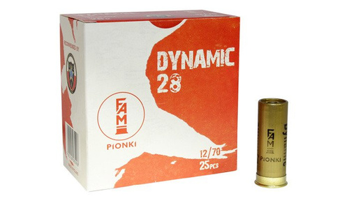 Brokové střelivo FAM Pionki 12/70 Dynamic 28 g - 25 nábojů - AMU000551