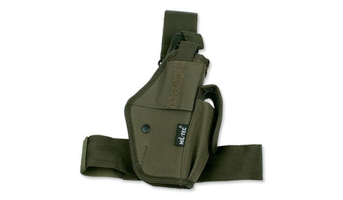 Mil-Tec - Pouzdro na nohu - G17, G19, G18C, 1911- OD Green - 16145001
