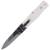 Mikov - Pružinový nůž Predator - ABS White - AISI 420 - Bílá - 241-NH-1/N BÍLÁ