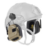 Earmor - Chránič sluchu M31H PLUS pro přilby FAST - Coyote Tan - M31H-TN/ARC (PLUS)