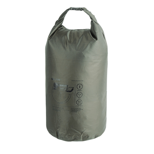 Mil-Tec - Vodotěsný suchý vak - 13 l - Olive Drab - 13878101