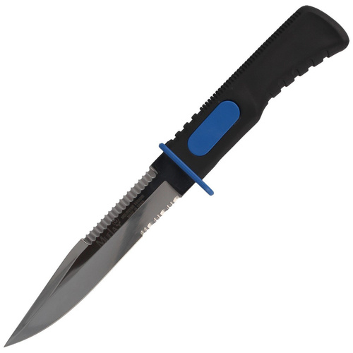 Muela - Potápěčský nůž černo-modrý 140 mm - SUB-14.3