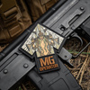 M-Tac - nášivka MG Operator - PVC - s potiskem - hnědá - 51348108
