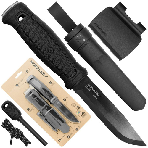 Morakniv - Garberg BlackBlade nůž pro přežití se sadou - Black - 13915