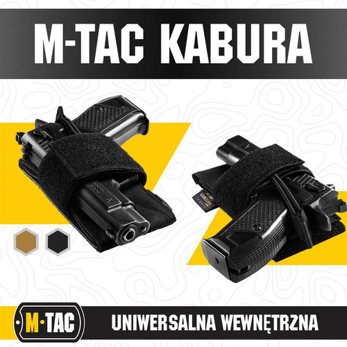M-Tac - Univerzální vnitřní pouzdro na pistoli - černé - 10054002
