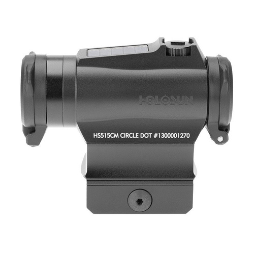 Holosun - HS515CM Dot & Circle Multi Reticle Sight - Killflash - Solární panel