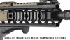 Magpul - M-LOK® Polymer Picatinny Accessory Rail - 9 slotů - MAG592