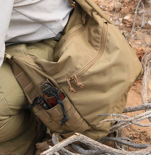Helikon - Brašna přes rameno Bushcraft - Cordura - zemitě hnědá / hliněná - TB-BST-CD-0A0BA