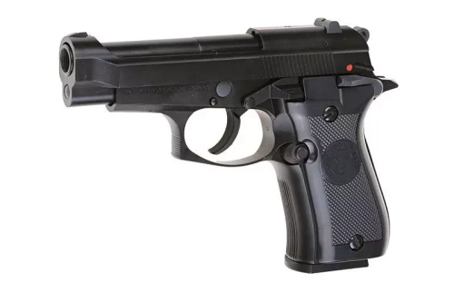 WE - Pistole ASG replika M84 Mini - zelený plyn - černá - WET-02-009252