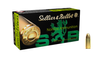 Sellier&Bellot - Pistolové střelivo 9x19 Para TFMJ NONTOX 8,0 g