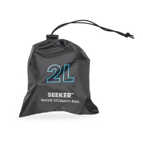 HydraPak - Vak na vodu Seeker 2 l - 42 mm závit - mamutí šedá - A822M