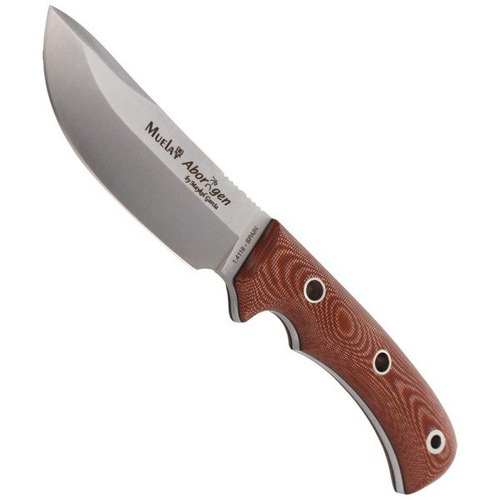 Muela - Křovinořez s plnou špičkou Micarta 120 mm - ABORIGEN-12C