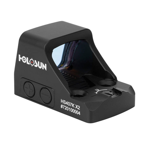 Holosun - Kolimátor HS407K Open Reflex SubCompact Pistol Sight - Černá - HS407K X2