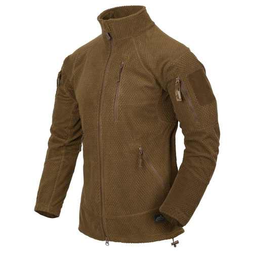 Helikon - Bunda Alpha Tactical Grid Fleece - Coyote - BL-ALT-FG-11
