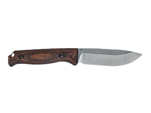 Benchmade - Lovecký nůž Saddle Mountain Skinner - CPM-S30V - Drop Point - Kožené pouzdro - 15002