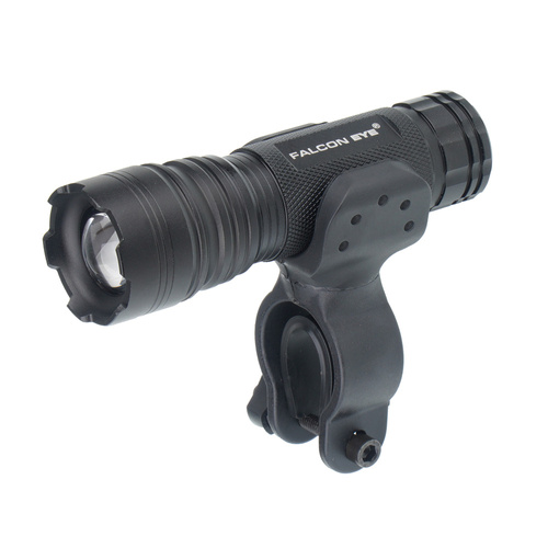 Falcon Eye - Svítilna s držákem na kolo Alpha LED - 450 lm - černá - FHH0132