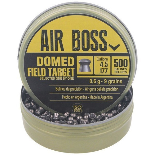 Apolo - Air Boss klenuté terčové kuličky - .177 / 4,5 mm - 500 ks - E30202