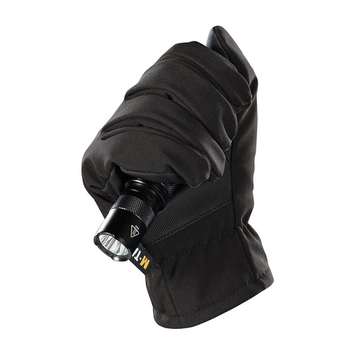 M-Tac - taktické rukavice Soft Shell Thinsulate - černé - 90308002