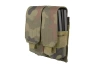 GFC Tactical - Dvojité pouzdro na zásobníky typu M4/M16 - MOLLE - Nylon - Wz.93 PL Woodland - GFT-19-011403