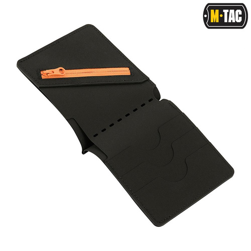 M-Tac - Slim Elite Gen. II Peněženka - černá / oranžová - 10171835