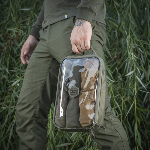 M-Tac - Transparentní organizér Tool Elite Large Gen.II - Cordura - Nylon - Černá - 10147802-L 