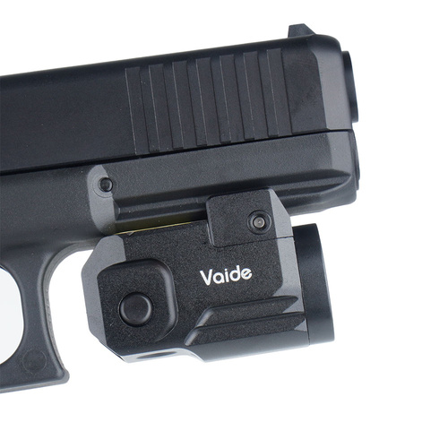 Vaide - Zbraňové LED světlo Scrapper Subcompact Pistol - 500 lumenů - černá - VAPL-01