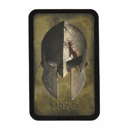 M-Tac - Nášivka na přilbu Spartan - Morale Patch - Ranger Green / Black - 51102023