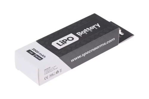 Specna Arms - AEG LiPo 7,4V 2 modulová baterie - 2000mAh - SPE-06-022020