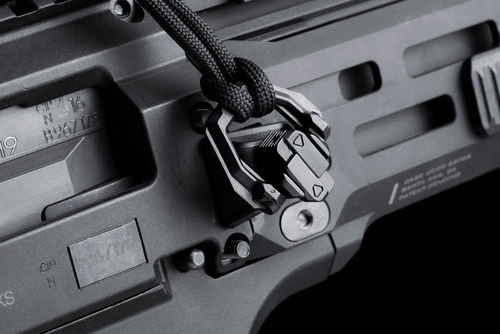 Strike Industries - Ploché rychloupínací pouzdro pro Scorpion EVO 3 - černé - SI-CEVO-FQD