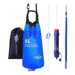 Membránové řešení - Gravitační filtr - 6 l - modrý - OESF003