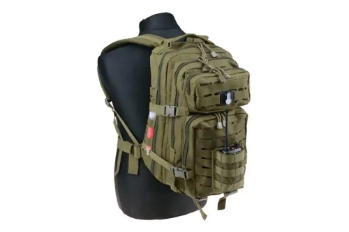 GFC Tactical - Batoh Assault Pack - Laser Cut - Olivový - GFT-20-008352
