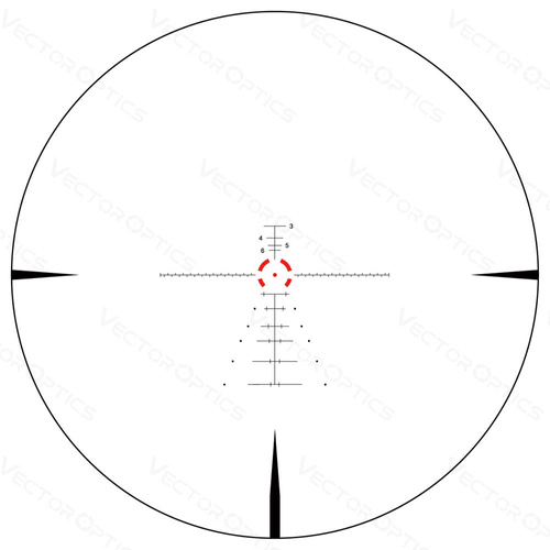 Vector Optics - Puškohled Constantine 1-10x24 - 30 mm - druhá ohnisková rovina - SCOC-31