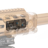Reptilia - Hliníková lišta Picatinny M-LOK Low Profile Rail LPR - Černá - 100-255