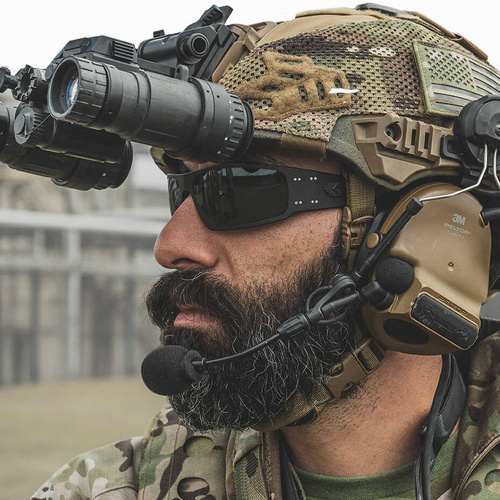 Gatorz - Fotochromatické balistické brýle Specter - ANSI Z87.1+ - Černá - Inferno - GZ-08-404