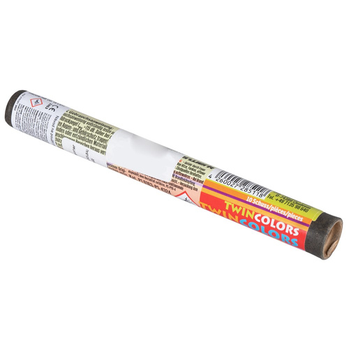 Zinkové ohňostroje - Pistolové světlice Twin Colours - 10 ks