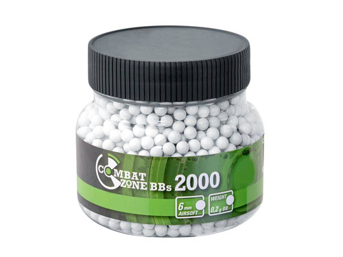 Umarex - ASG Combat Zone Basic BB - 0,20 g - 2000 ks - bílá - 2.5674 