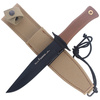 Muela - Taktický nůž s gumovou rukojetí 180 mm - SCORPION-18NM