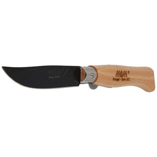 MAM - Zavírací nůž Black Titanium, Bukové dřevo 83 mm - 2085