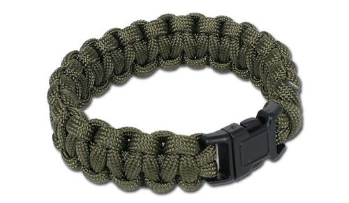 Mil-Tec - Náramek pro přežití - OD Green - 16370101