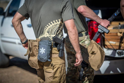 Helikon - Zdravotnická vložka Modular Individual Med Kit® - Cordura® - Woodland - MO-M02-CD-03