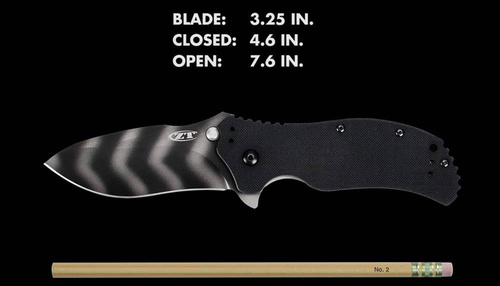 Zero Tolerance - Zavírací nůž ZT 0350TS - CPM-S30V - Tiger Stripe/Black - 0350TS