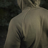 M-Tac - Bavlněná taktická mikina s kapucí Raglan Hard - Dark Olive - 51388048