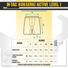 M-Tac - Active Level I Thermoactive Boxer Shorts - Gray Melange - 70011012