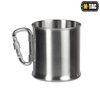M-Tac - cestovní hrnek s karabinou - 250 ml - ocel - 60010012