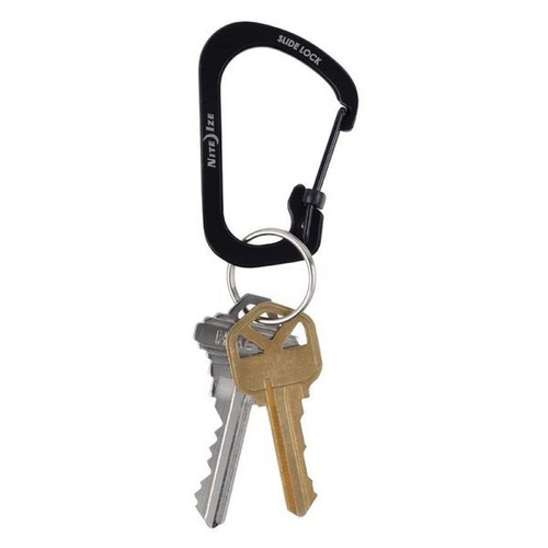 Nite Ize - Karabina SlideLock® z nerezové oceli č. 3 - nerez - CSL3-11-R6