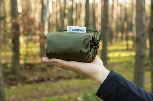 Lesovik - Ultralehká plachta SOLO - Crocodile Green